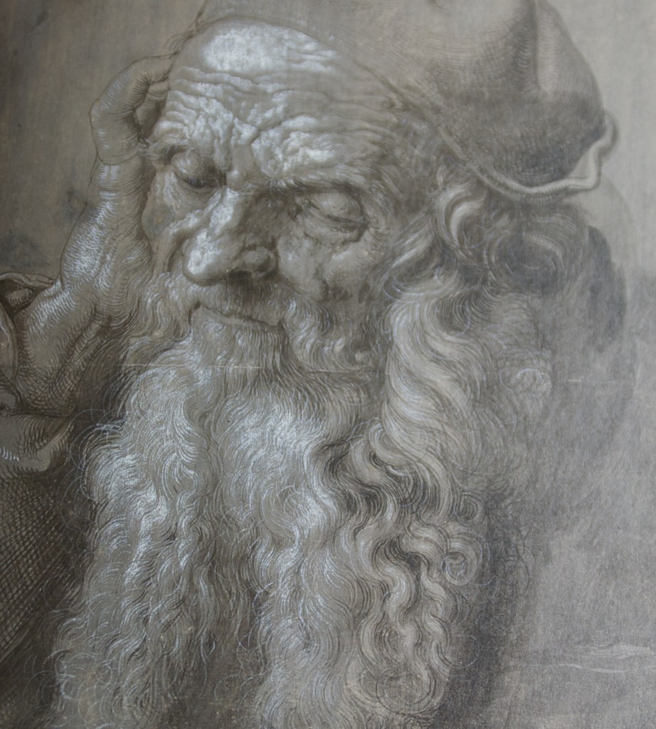 Detail, An Elderly Man of Ninety-Three Years, Durer