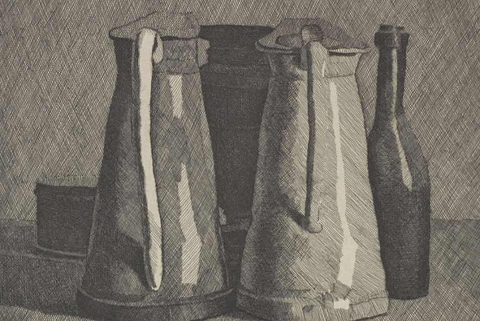 Giorgio Morandi, Still Life with Five Objects. 1956.