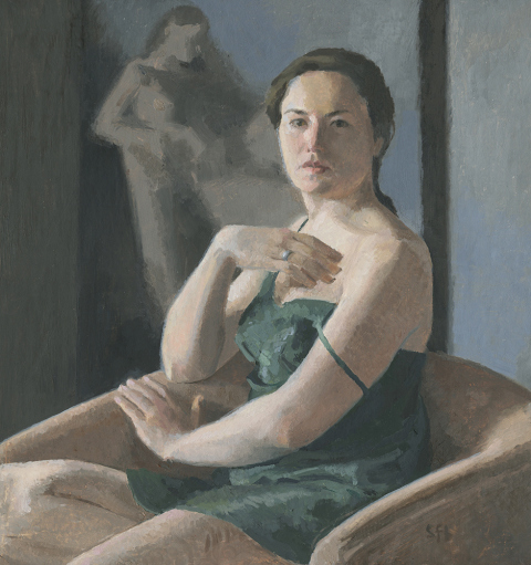 Portrait of Beth, Sarah F. Burnes