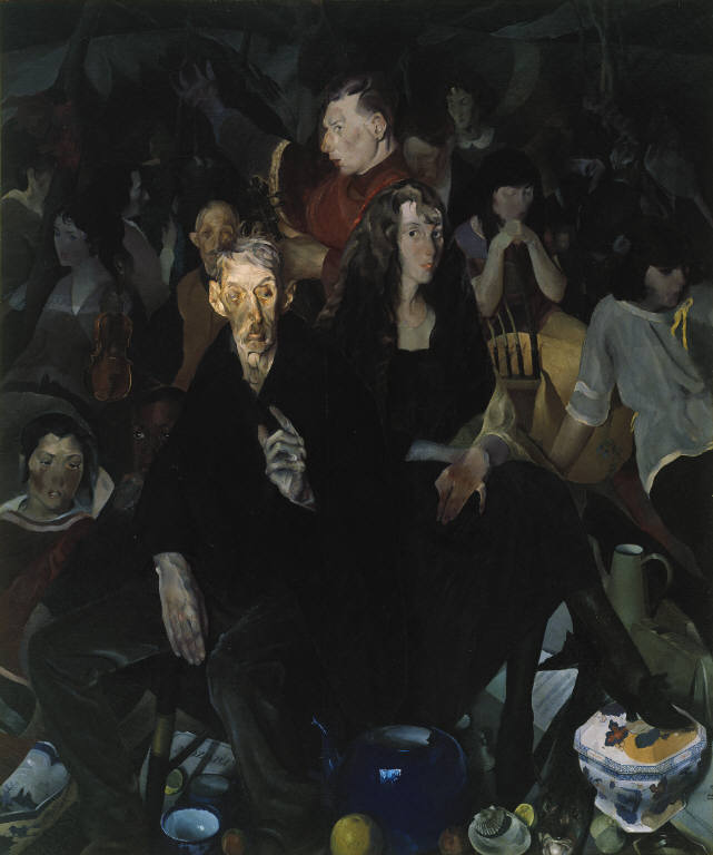 An Anniversary, Edwin Dickinson, Oil on Canvas, Albright Knox Art Gallery