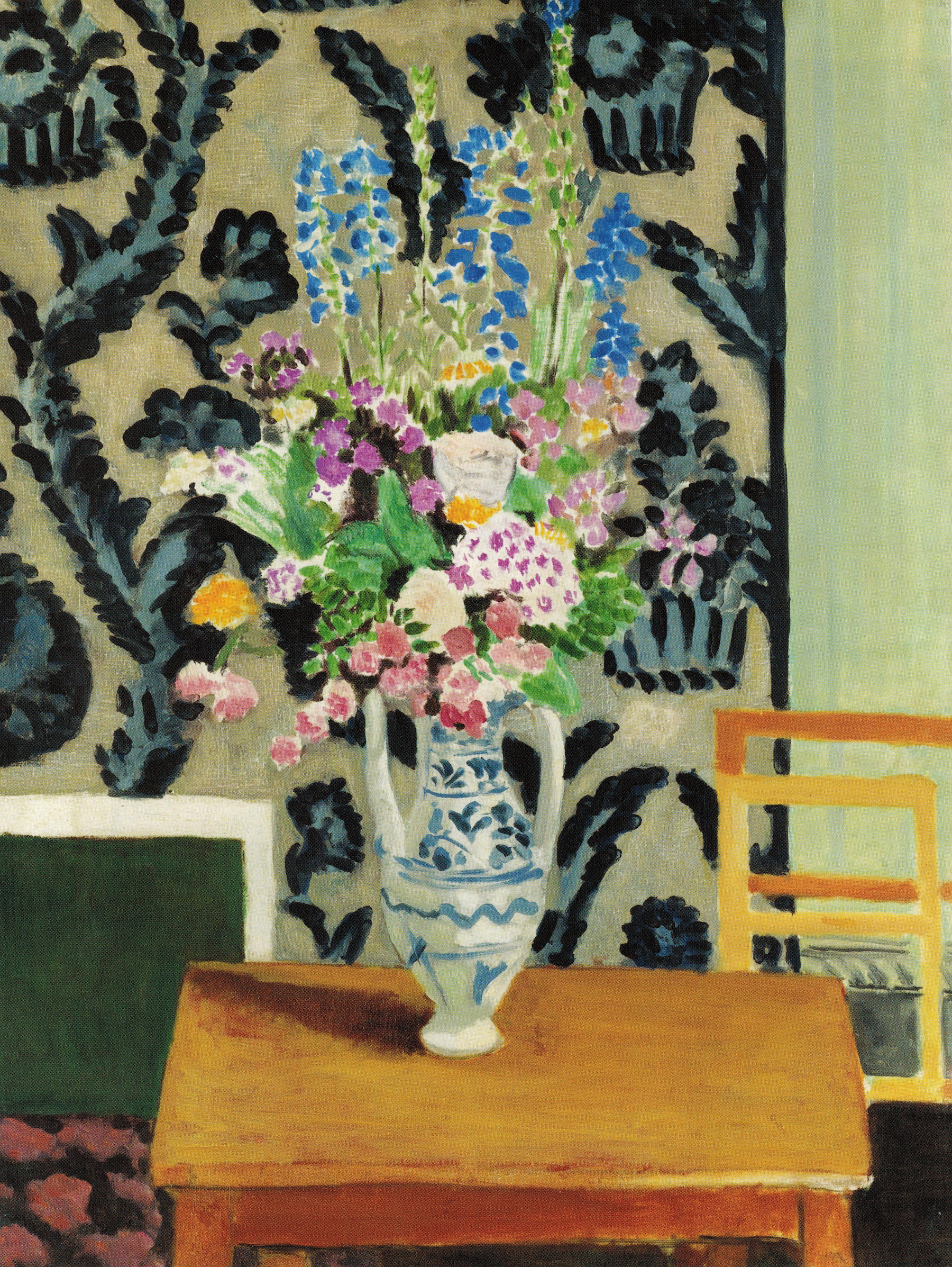 Matisse, Bouquet de fleurs pour le Quatorze Juillet, 1919