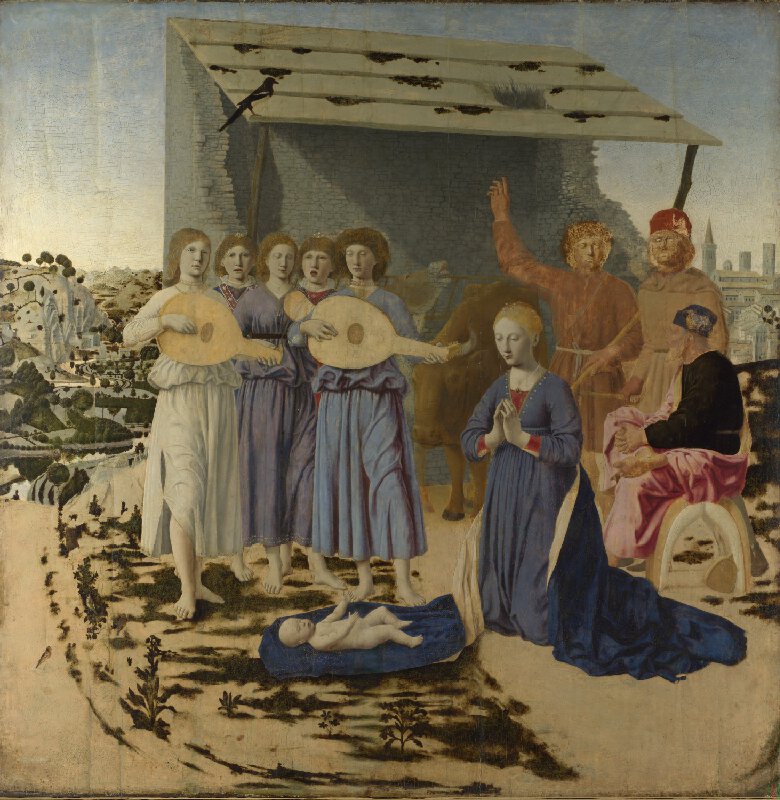 The Nativity, Piero della Francesca 