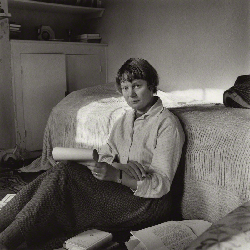 Iris Murdoch, by Ida Kar, 1957 National Portrait Gallery